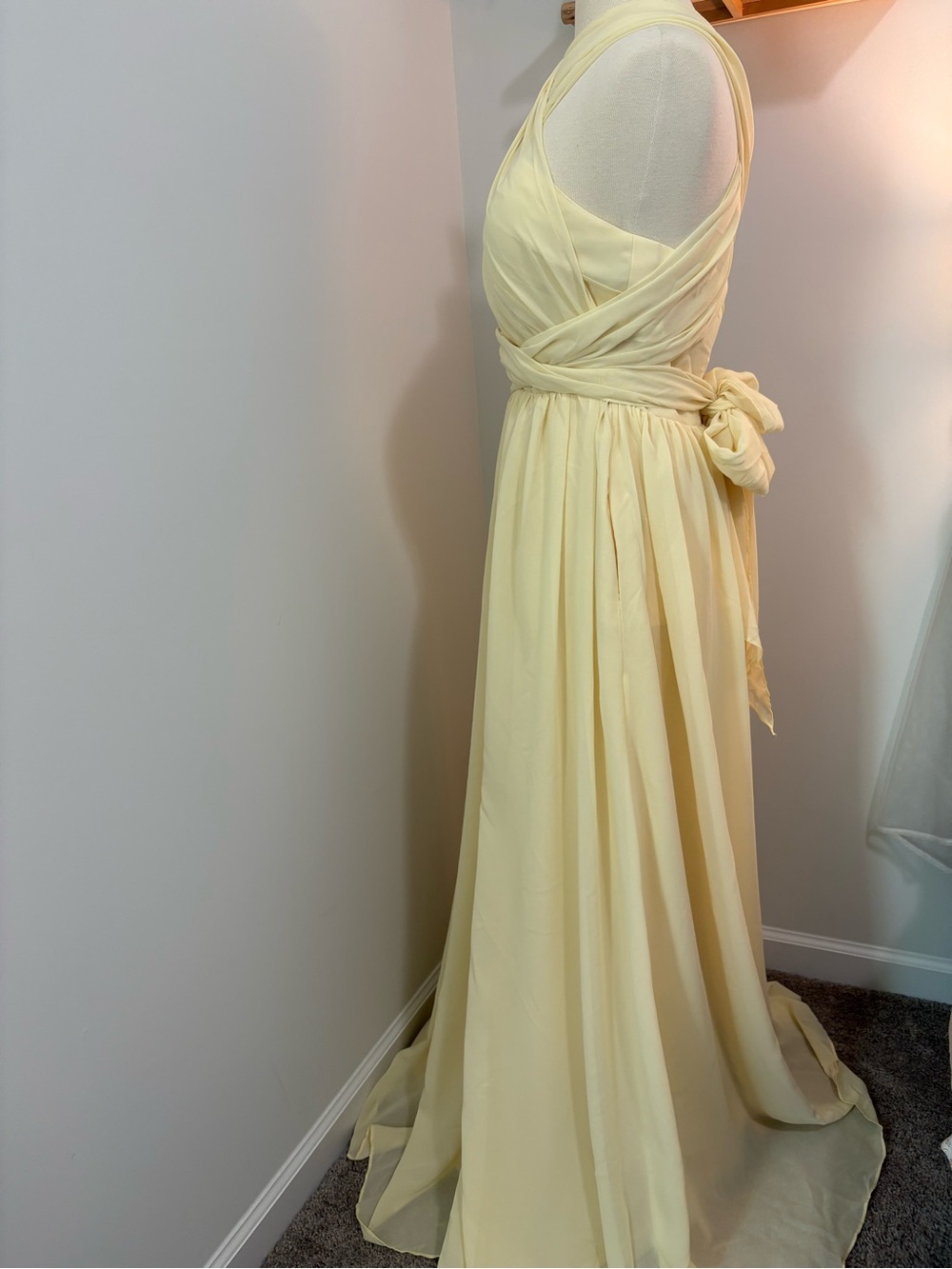 Multi-Style Chiffon Evening Dress - Picture 4 of 16